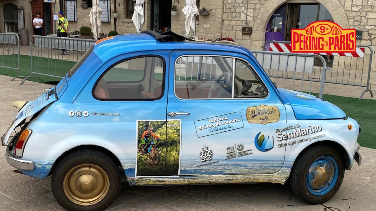 San Marino parteciperà alla Pechino – Parigi con una Fiat 500