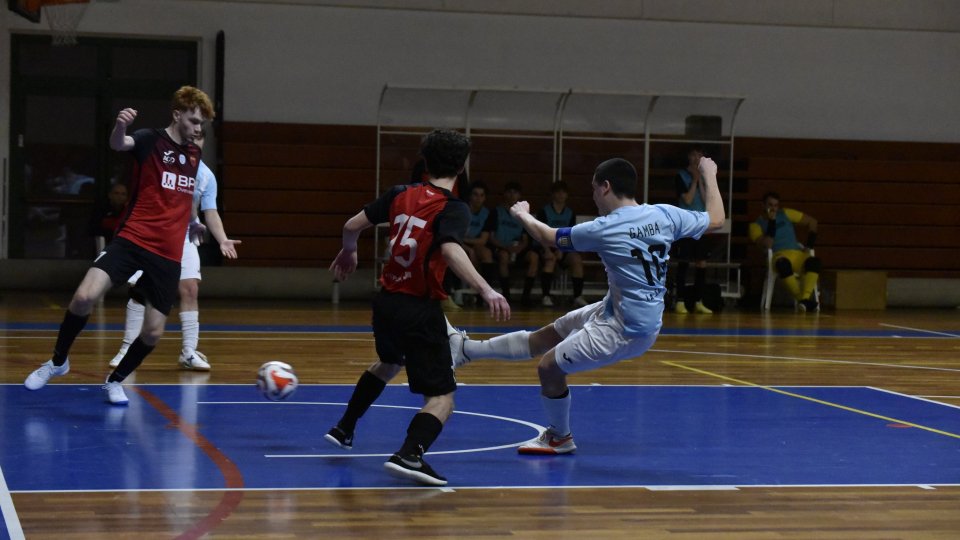 Campionato sammarinese di futsal: il Murata supera la Fiorita, Pennarossa dilaga sul Faetano