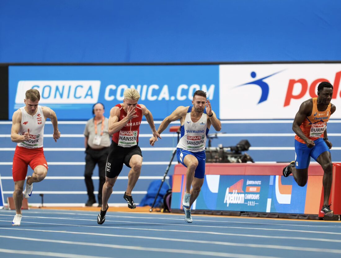 Francesco Sansovini chiude la stagione Indoor con la seconda miglior prestazione dell’anno