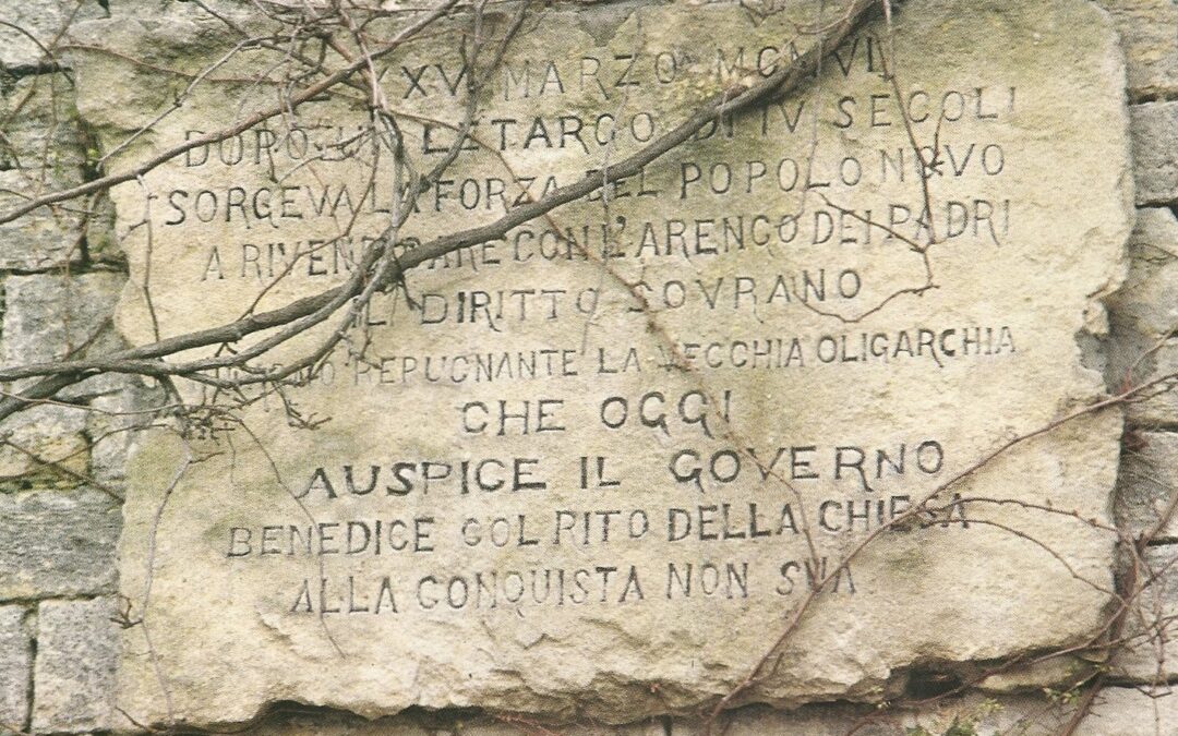 L’Arengo del 1906: Un momento storico che Continua a Ispirarci