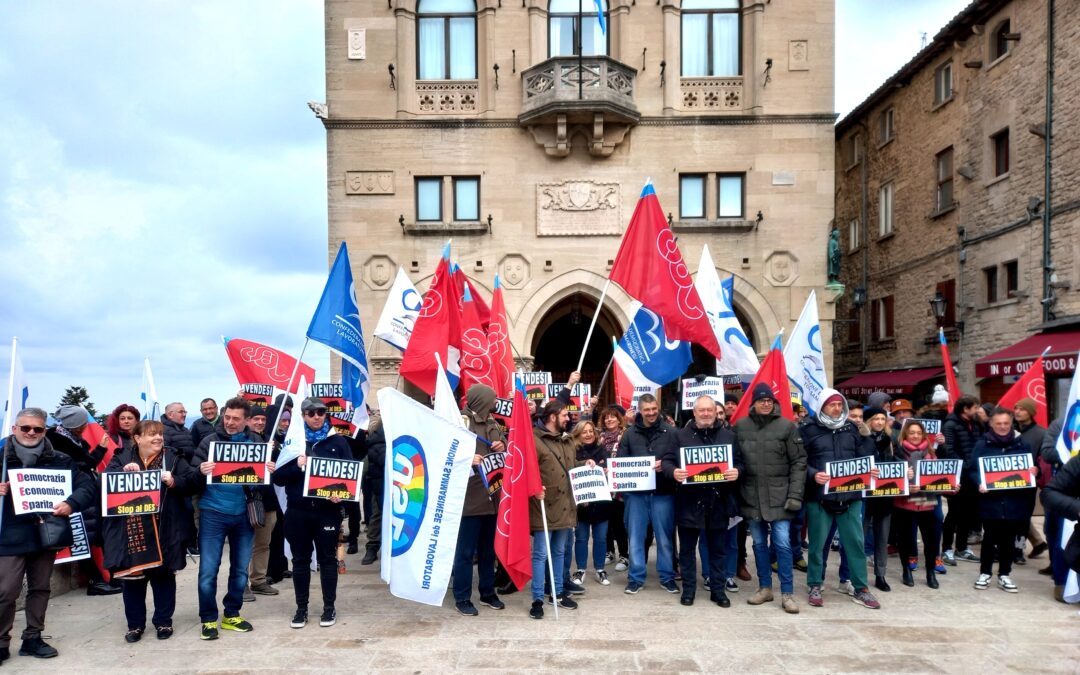 RFND: il plauso dei sindacati all’Opposizione. “Evitare danni d’immagine al paese”