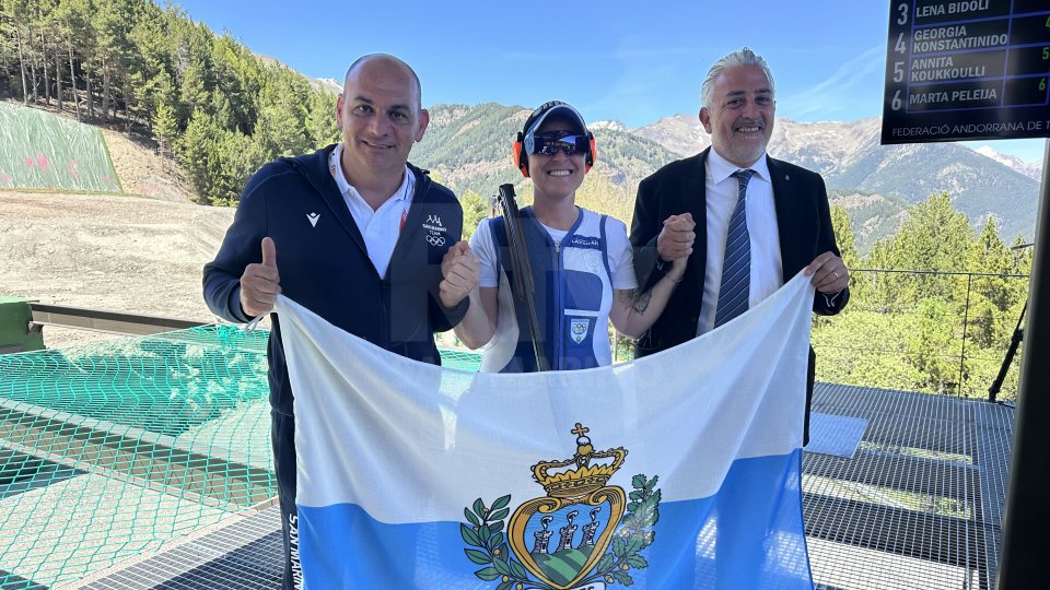 Alessandra Perilli medaglia d’oro nel tiro al volo