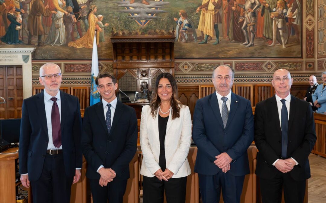 Il CEMEC in udienza dagli Ecc.Mi Capitani Reggenti