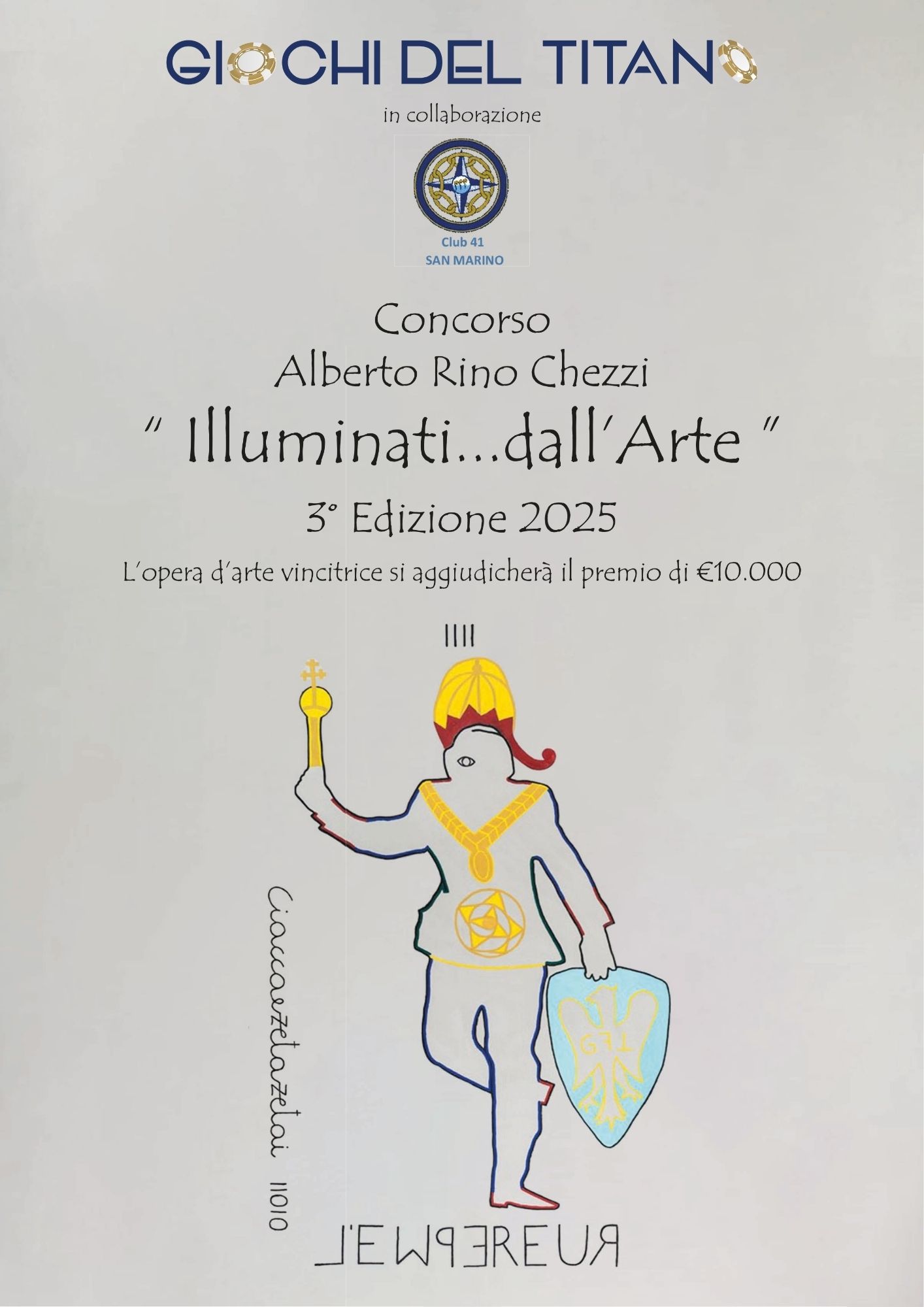 “Illuminati… dall’Arte”: torna il Premio Alberto Rino Chezzi, 10.000 euro al vincitore