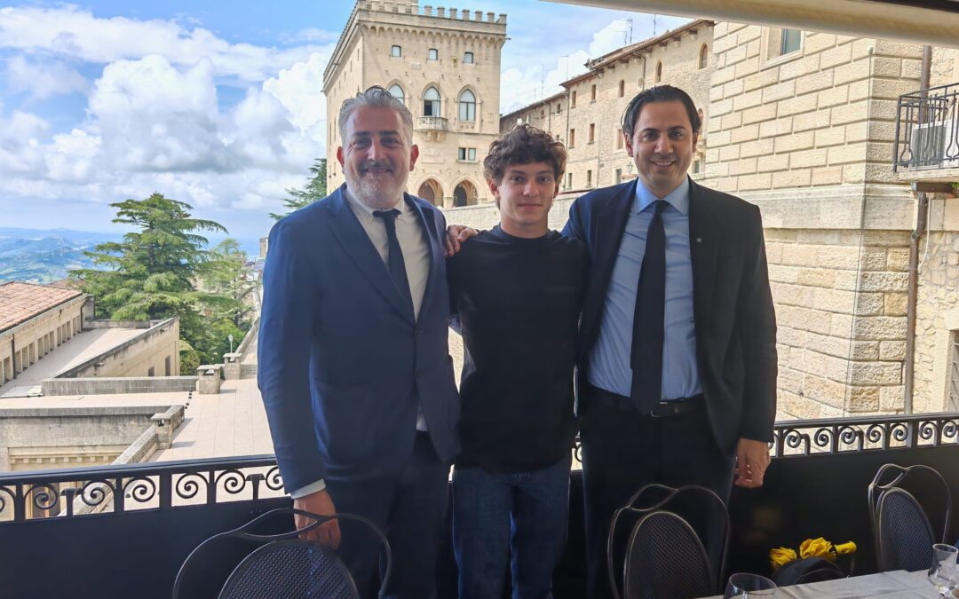 La Repubblica di San Marino, cuore pulsante della Motor Valley, accoglie il talento della Formula 1 Kimi Antonelli