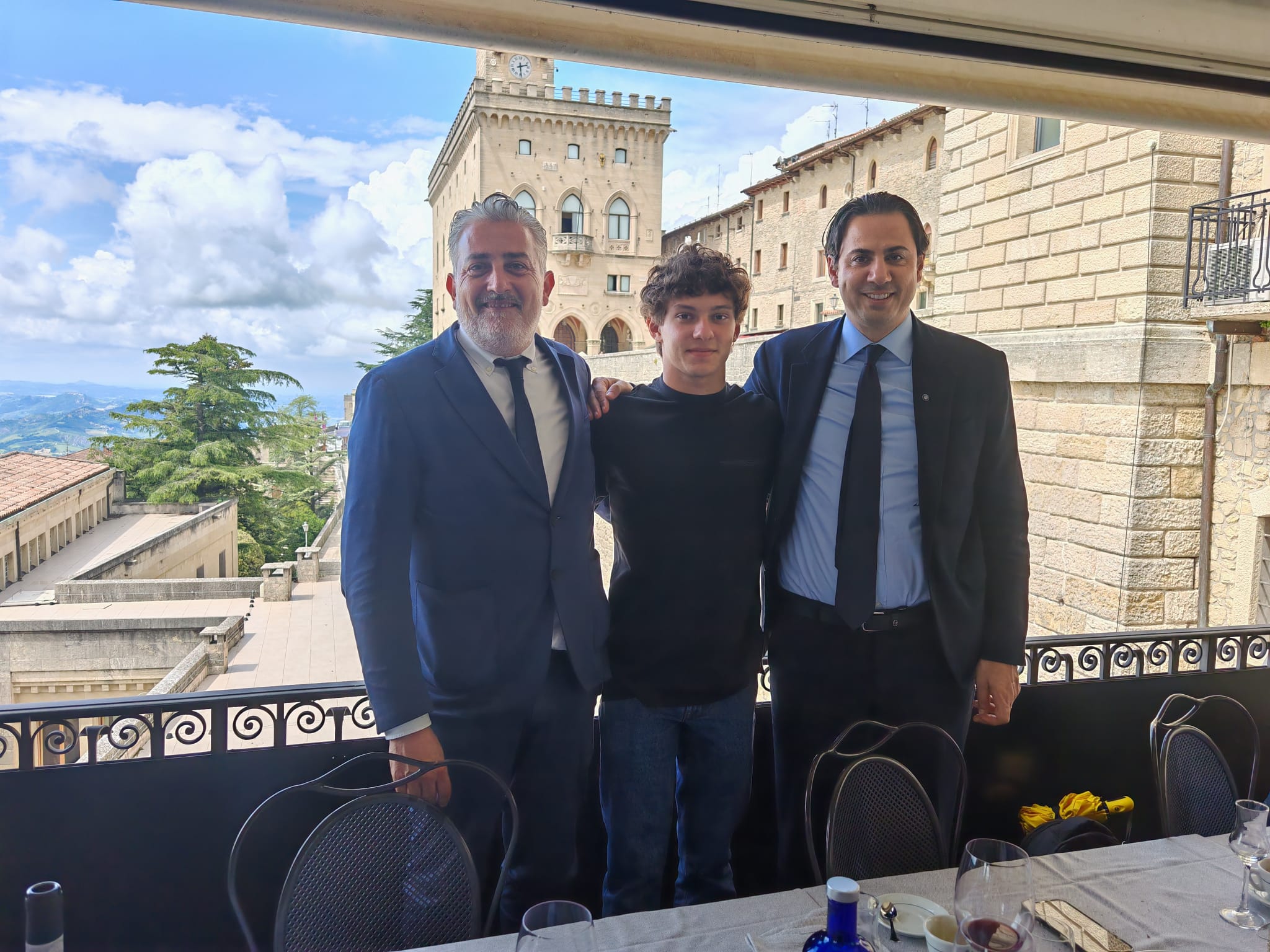 La Repubblica di San Marino, cuore pulsante della Motor Valley, accoglie il talento della Formula 1 Kimi Antonelli