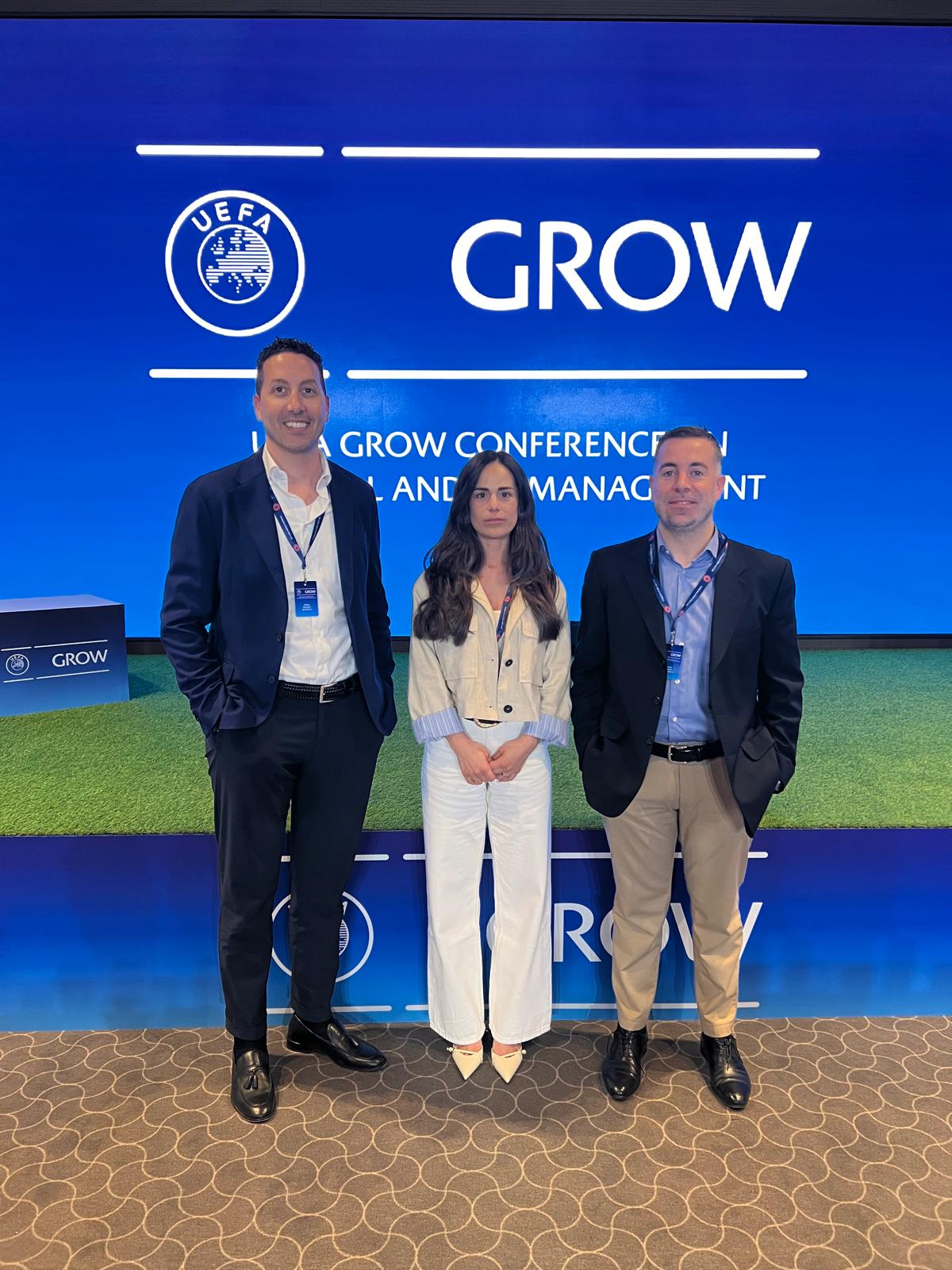 Anche la FSGC a Roma per la Conferenza di UEFA GROW  in ambito finanziario e gestione delle risorse umane