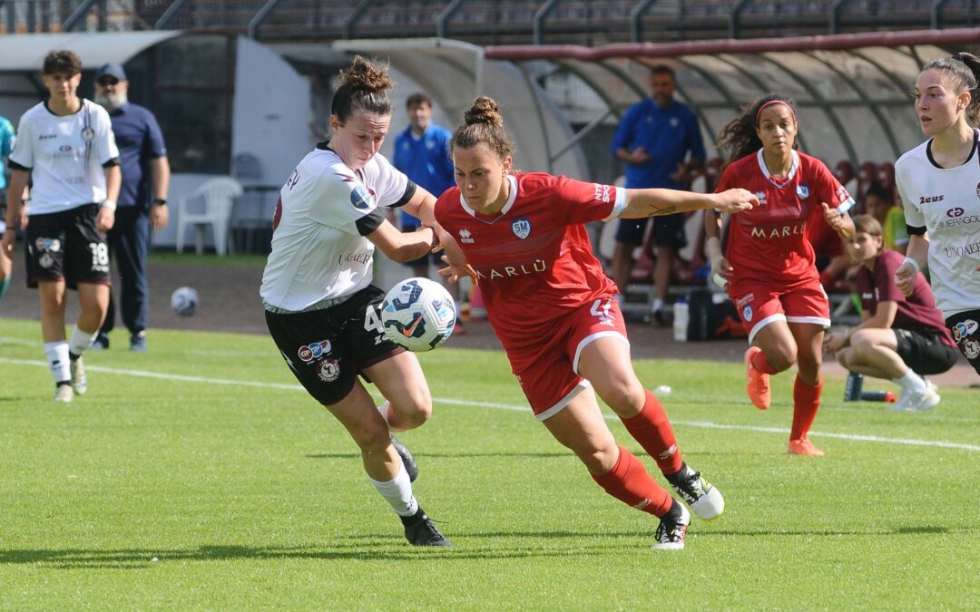 Femminile: ad Arezzo un pari che matura nel primo tempo