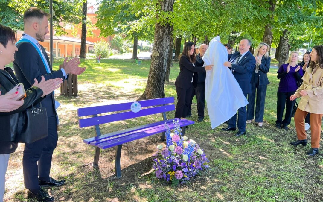 Una Panchina Viola Illumina la Consapevolezza sulla Fibromialgia