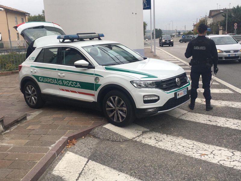 Guardia di Rocca: controlli stradali con l’aiuto di un drone