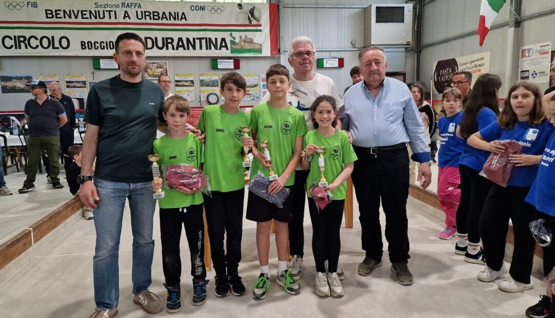 Esperienza e medaglie per le bocce giovanili al Trofeo Durantina Trasporti