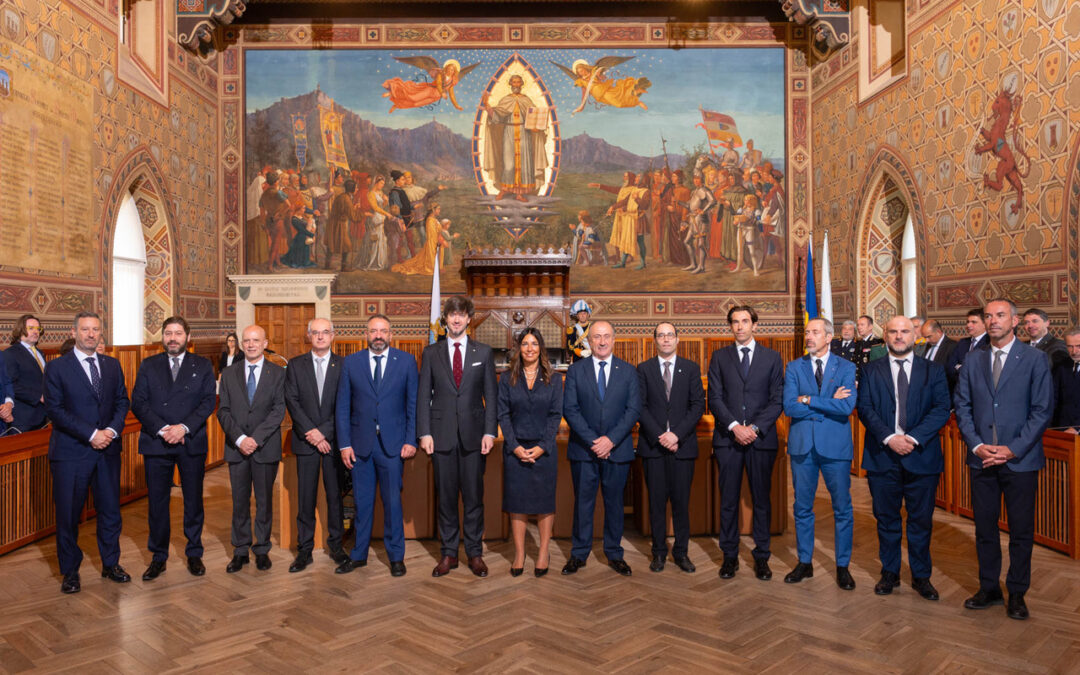 VISITA A SAN MARINO DEL PRESIDENTE DEL PARLAMENTO DEL PRINCIPATO DI ANDORRA