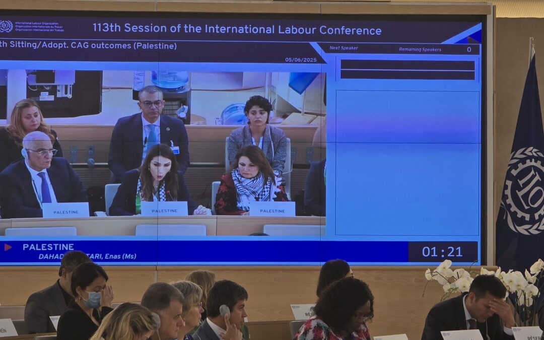 Votazione a favore della Palestina alla 135ª Conferenza Internazionale del Lavoro di Ginevra