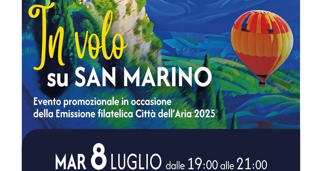 EVENTO “IN VOLO SU SAN MARINO” RIMANDATO