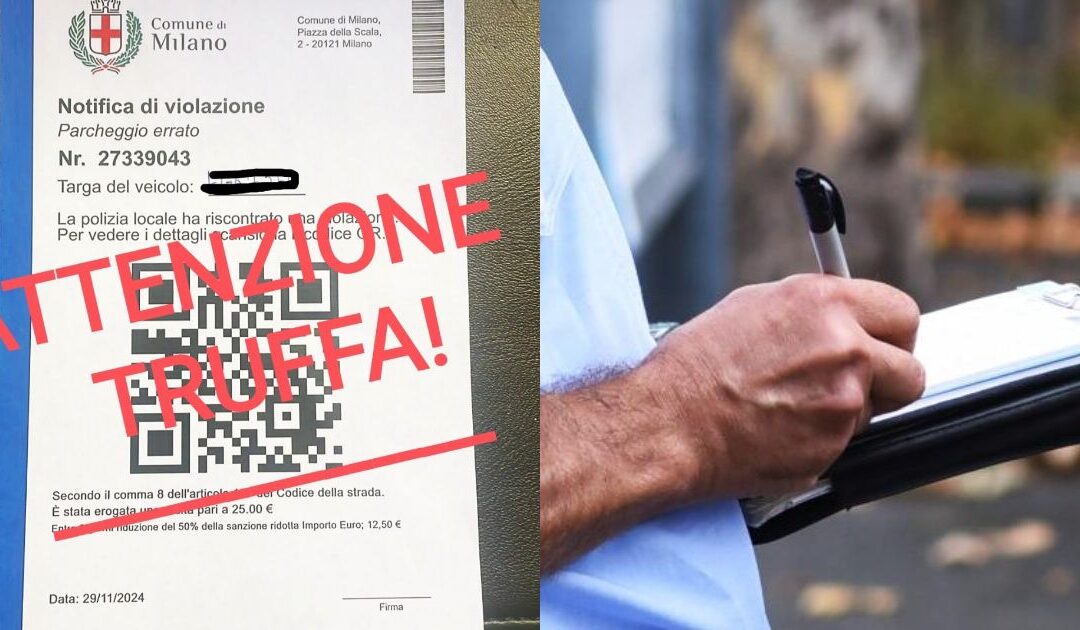 “Ha preso una multa, paghi entro 5 giorni a una società Svizzera” – Ma è una TRUFFA