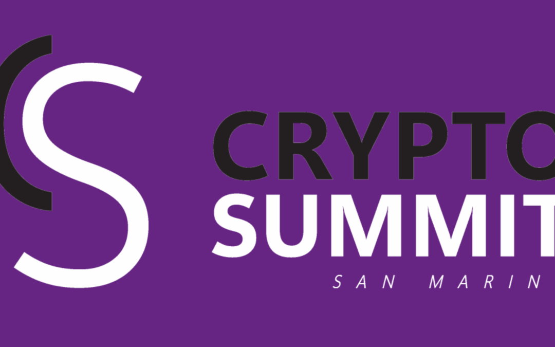Crypto, blockchain e oltre: debutta a San Marino il Crypto Summit