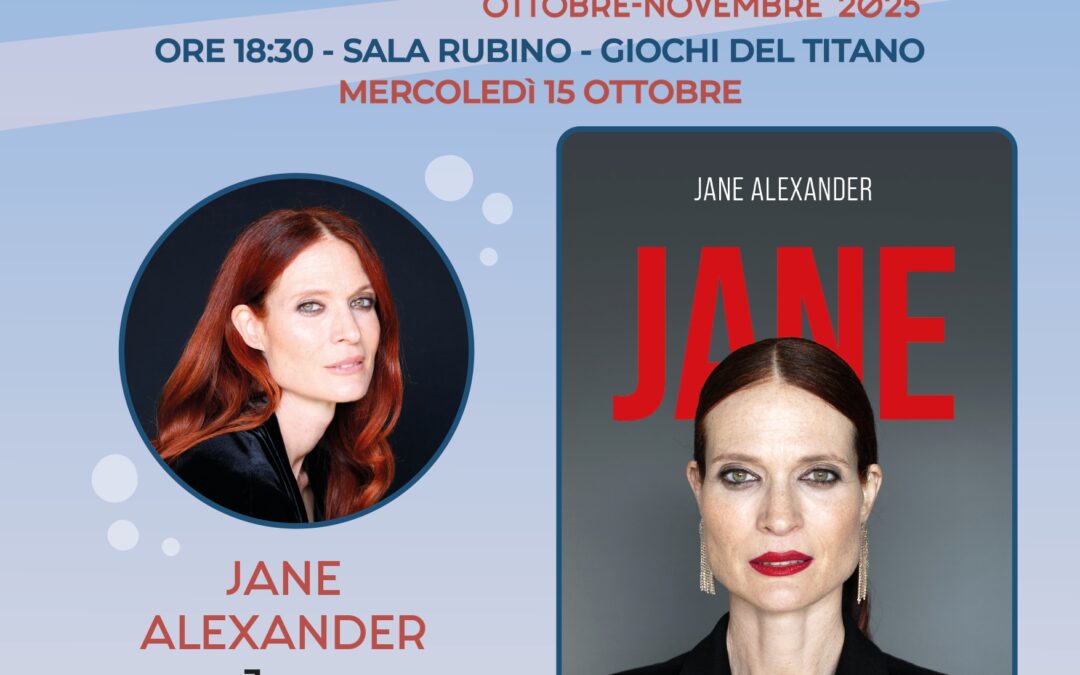 Jane Alexander presenta l’autobiografia ‘Jane’ in occasione di ‘Mementi – Mercoledì d’Autore’