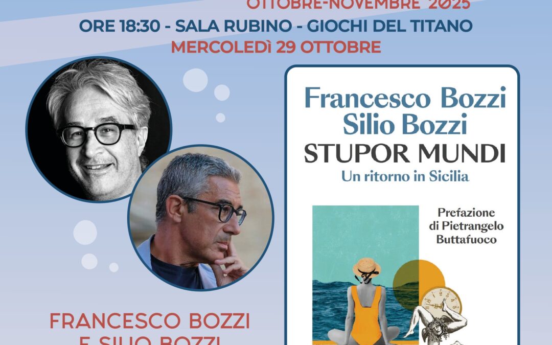“Stupor Mundi”: un ritorno in Sicilia tra storia e meraviglia  Nuovo appuntamento con i “Mercoledì d’Autore” di Mementi alla Sala Rubino di Giochi del Titano