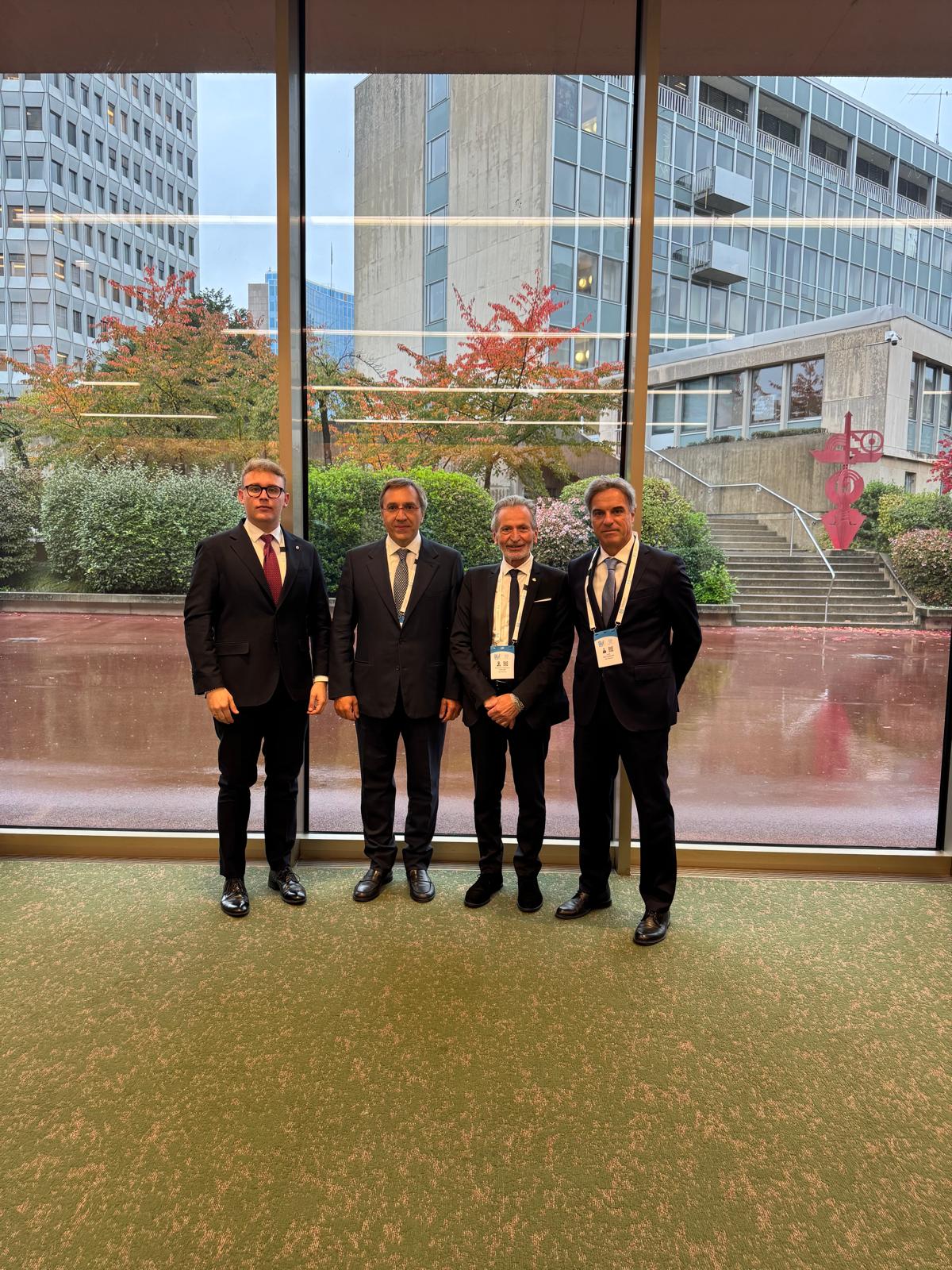 Delegazione sammarinese alla 151ª Assemblea UIP di Ginevra