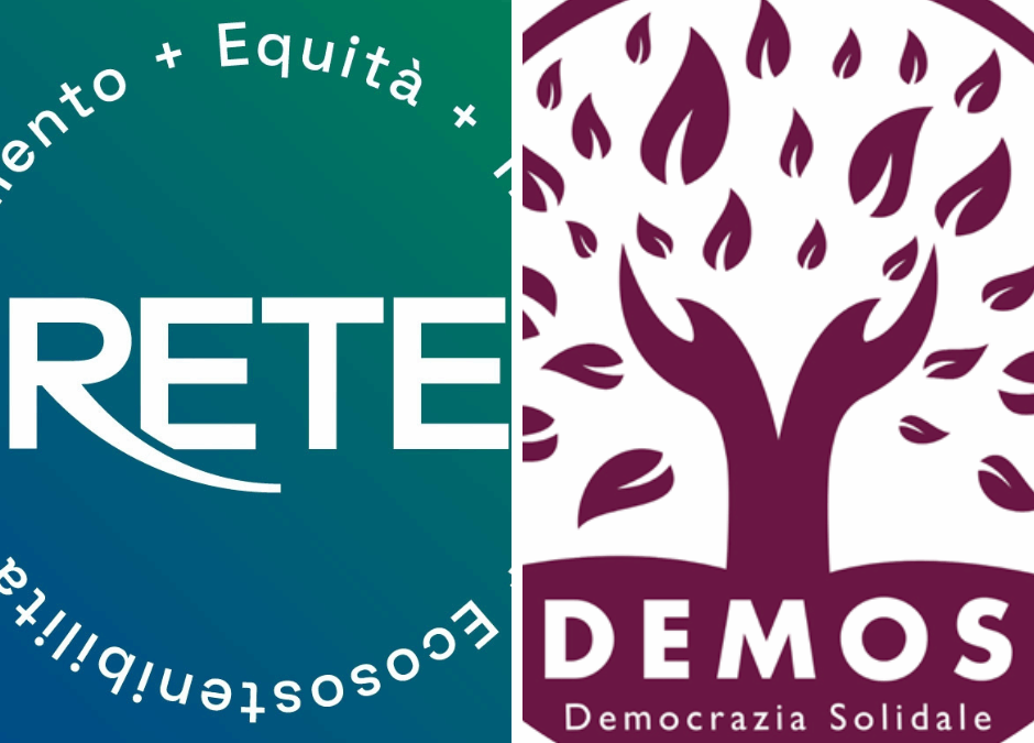 Rete – Demos: “Legalità, competenza e rispetto per ricostruire la fiducia nella Repubblica”