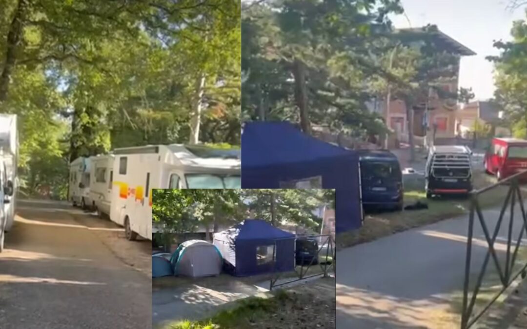 Dalla promessa al disastro: lo spazio pubblico dell’ex Tiro a Volo trasformato in un campo ROM improvvisato