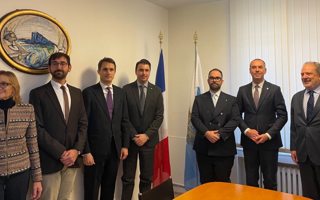 Visita istituzionale delle Reggenza alla sede diplomatica sammarinese di Parigi
