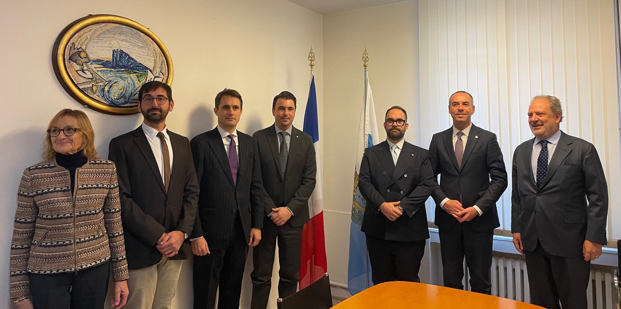 Visita istituzionale delle Reggenza alla sede diplomatica sammarinese di Parigi