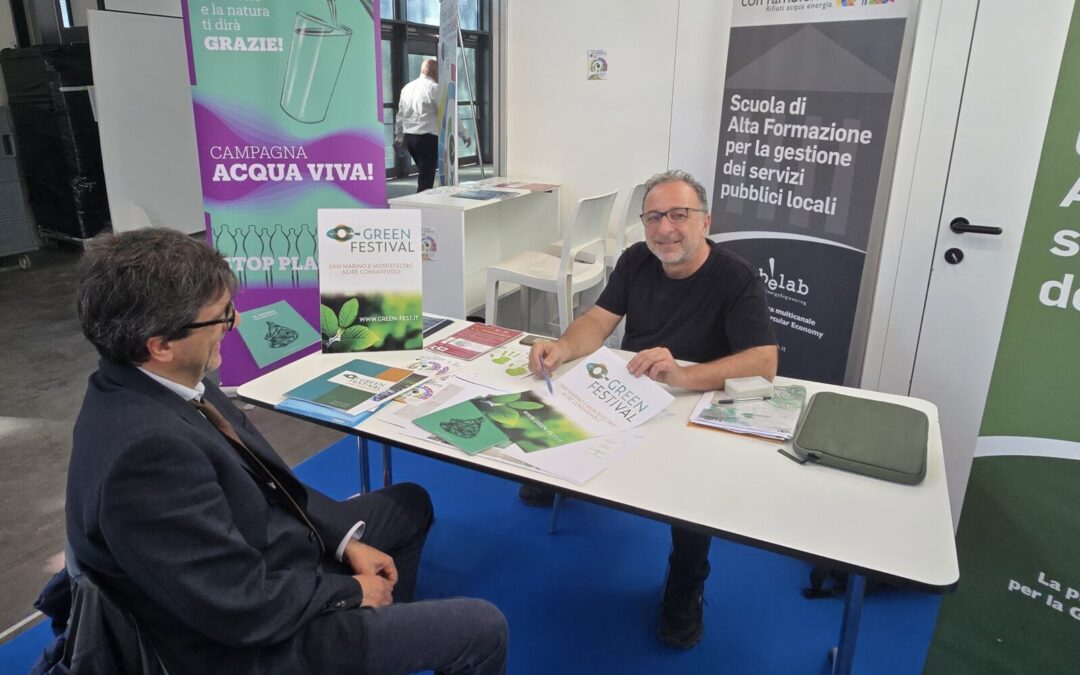 Green Festival San Marino Montefeltro porta ad Ecomondo il progetto “Acqua Viva”