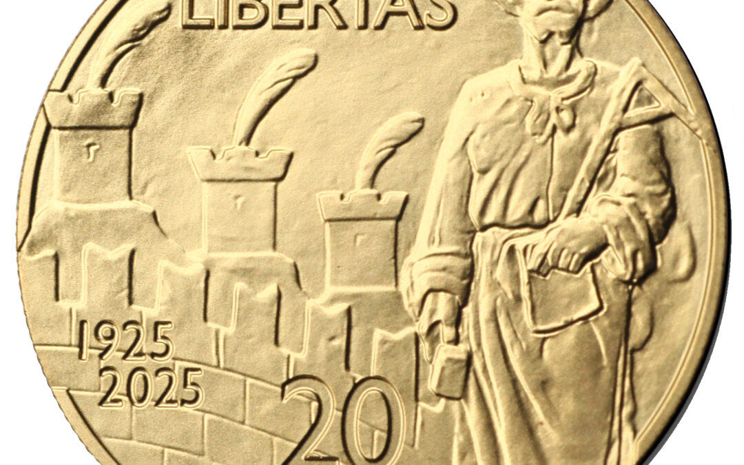 San Marino celebra un secolo di monete d’oro: nasce l’emissione per il “Centenario della Monetazione Aurea”