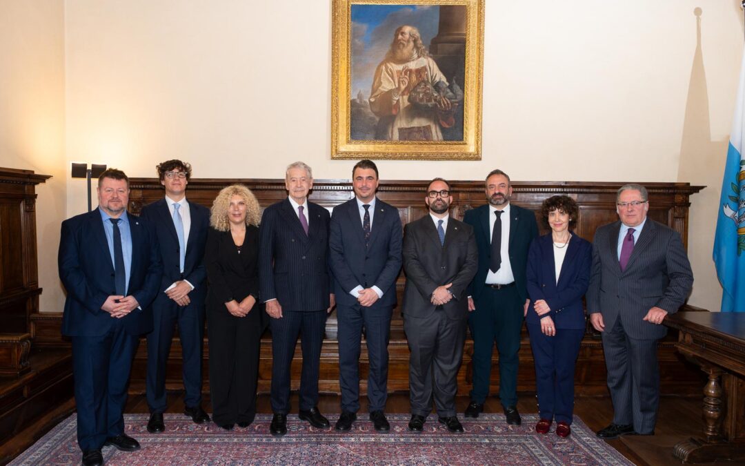 San Marino accoglie la prima visita ufficiale del Segretario Generale dell’Iniziativa Adriatico-Ionica Giovanni Castellaneta