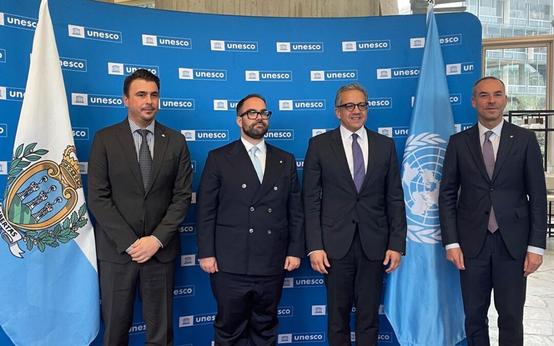 Visita Ufficiale all’UNESCO: la Reggenza incontra il Direttore Generale El-Enany