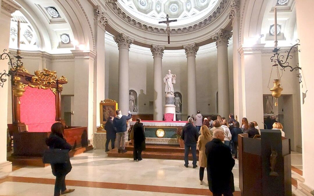 Gli studenti del liceo classico raccontano la Basilica del Santo: restituzione guidata alla presenza del vescovo