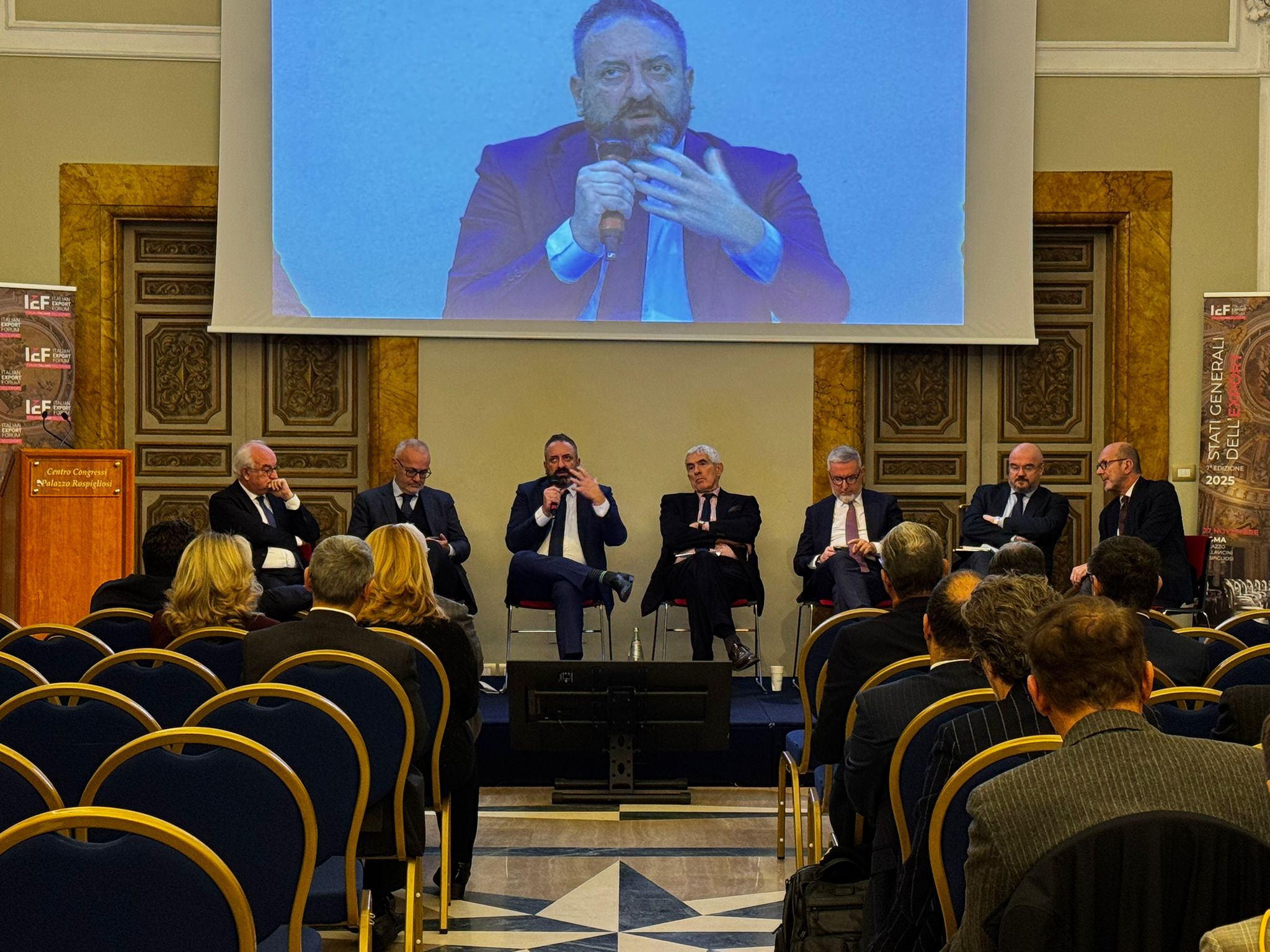 Beccari a Roma tra Stati Generali dell’Export e incontri diplomatici: una giornata di lavori internazionali