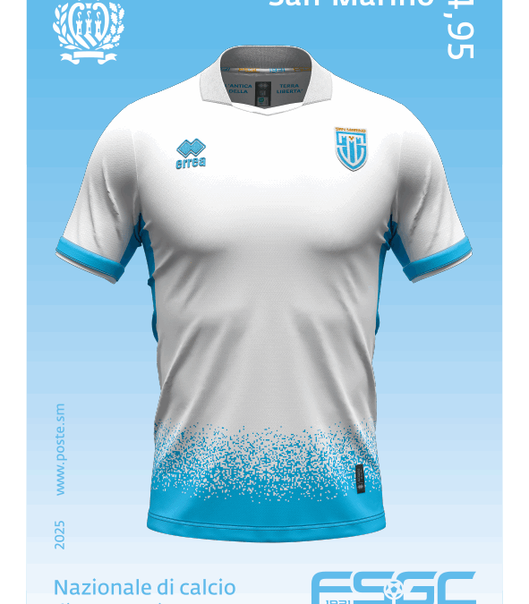 Un francobollo speciale celebra la storica promozione della Nazionale di San Marino