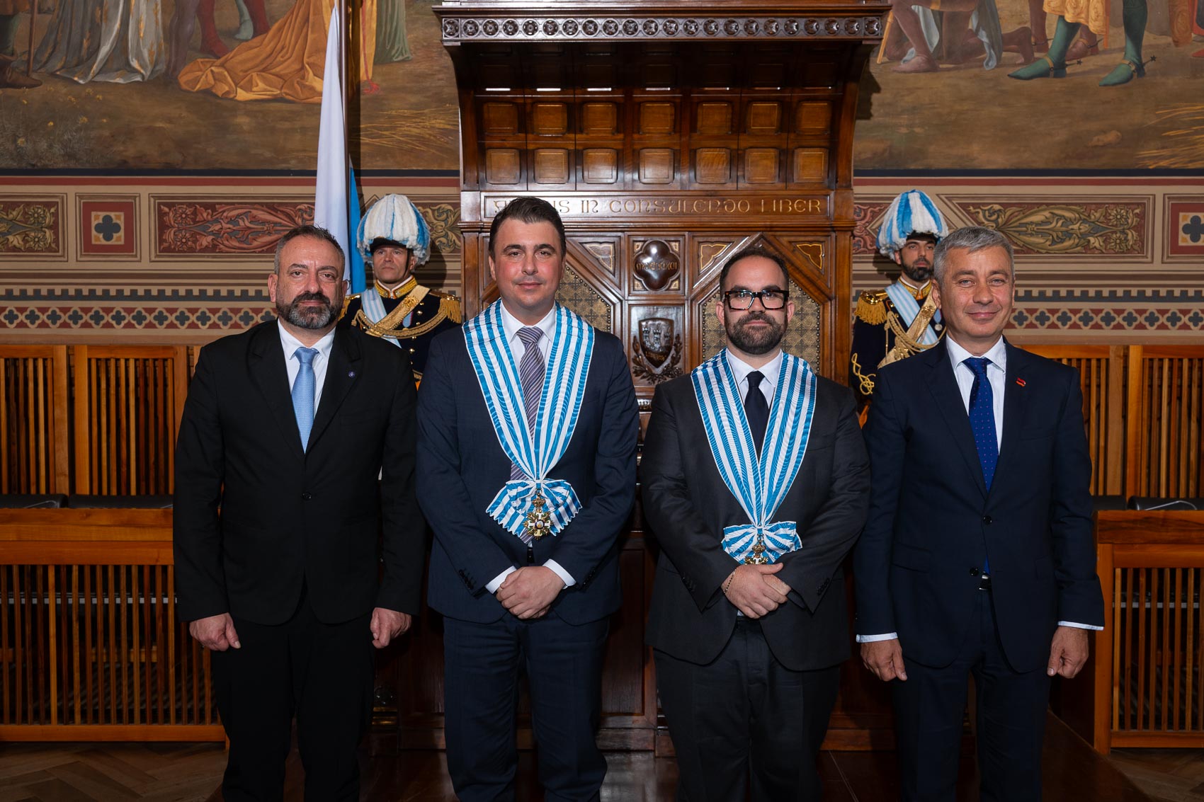 Quattro nuovi Ambasciatori accreditati presso la Repubblica di San Marino