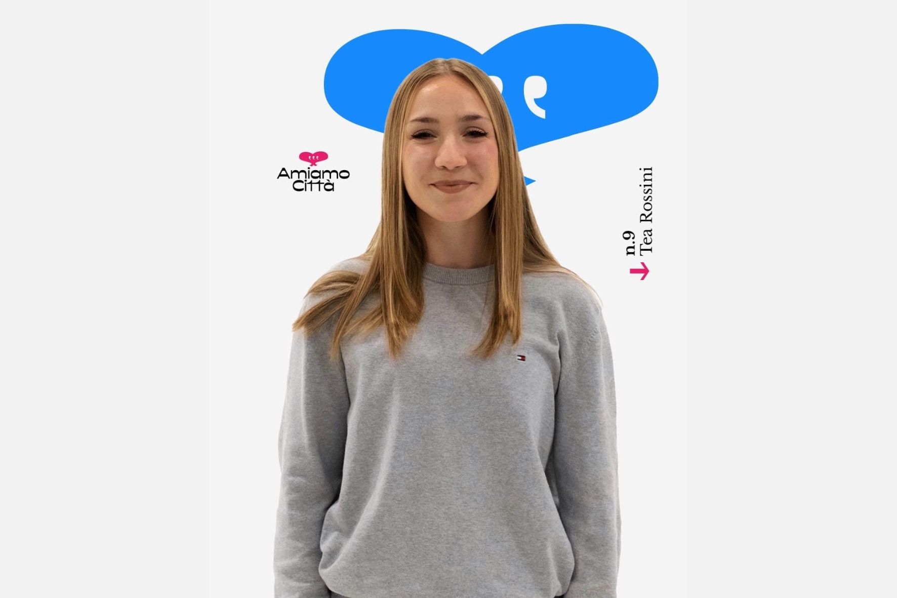 Tea Rossini, la più giovane candidata di Amiamo Città: “I ragazzi devono tornare al centro”