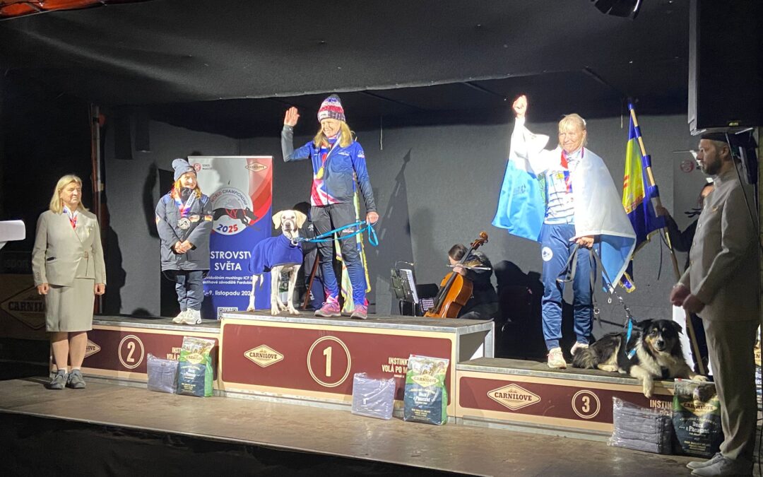 Canicross, trionfo sammarinese ai Mondiali di Pardubice: due ori nel parasport e un bronzo nello scooter