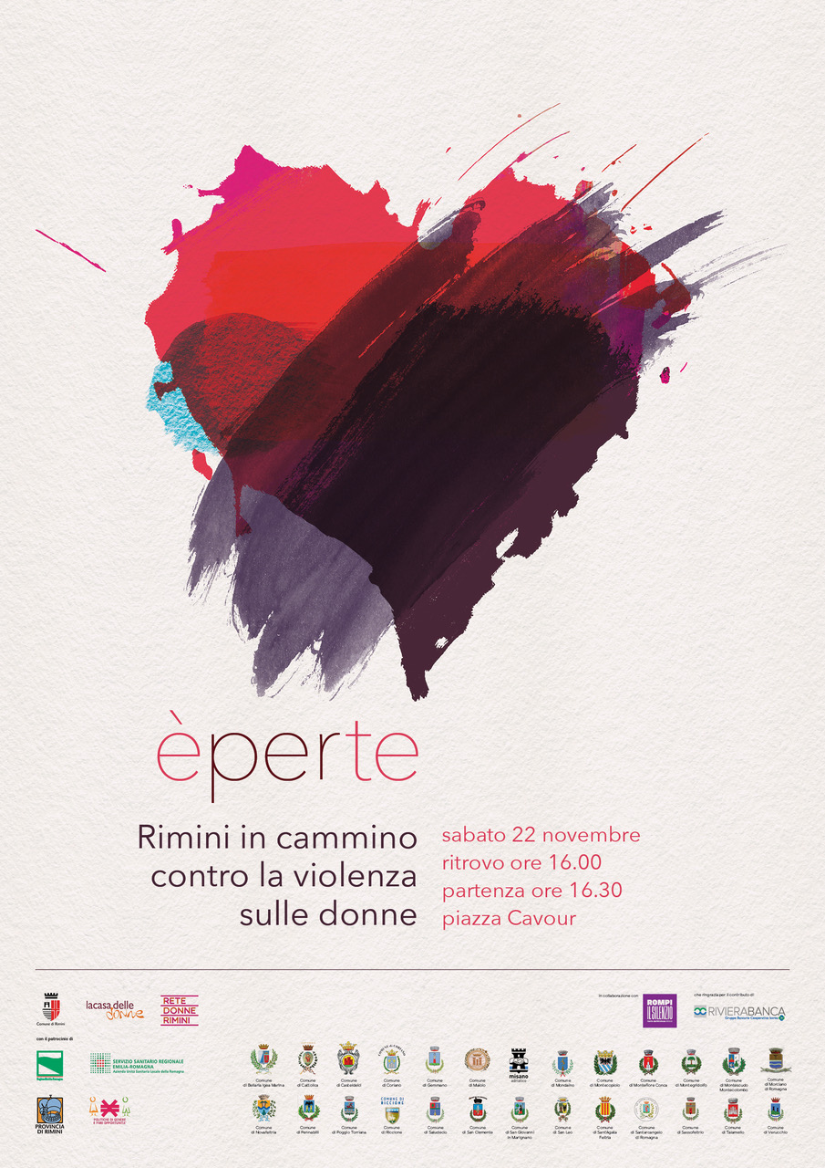 Rimini si mobilita contro la violenza: sabato 22 novembre la camminata “È per te”