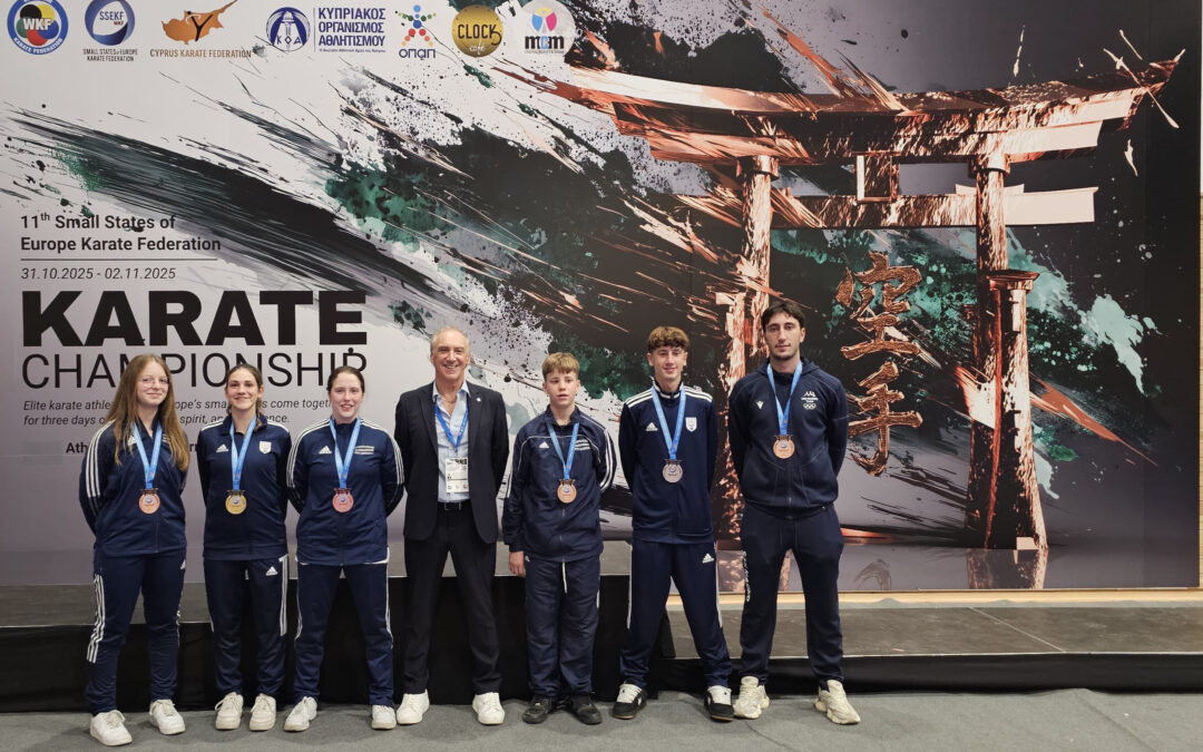 Il karate sammarinese torna dal Campionato Europeo dei Piccoli Stati con otto medaglie