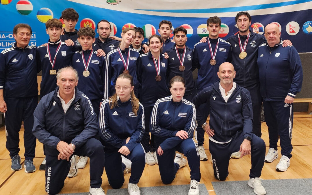 Otto medaglie per il karate biancazzurro al Ljubljana Open