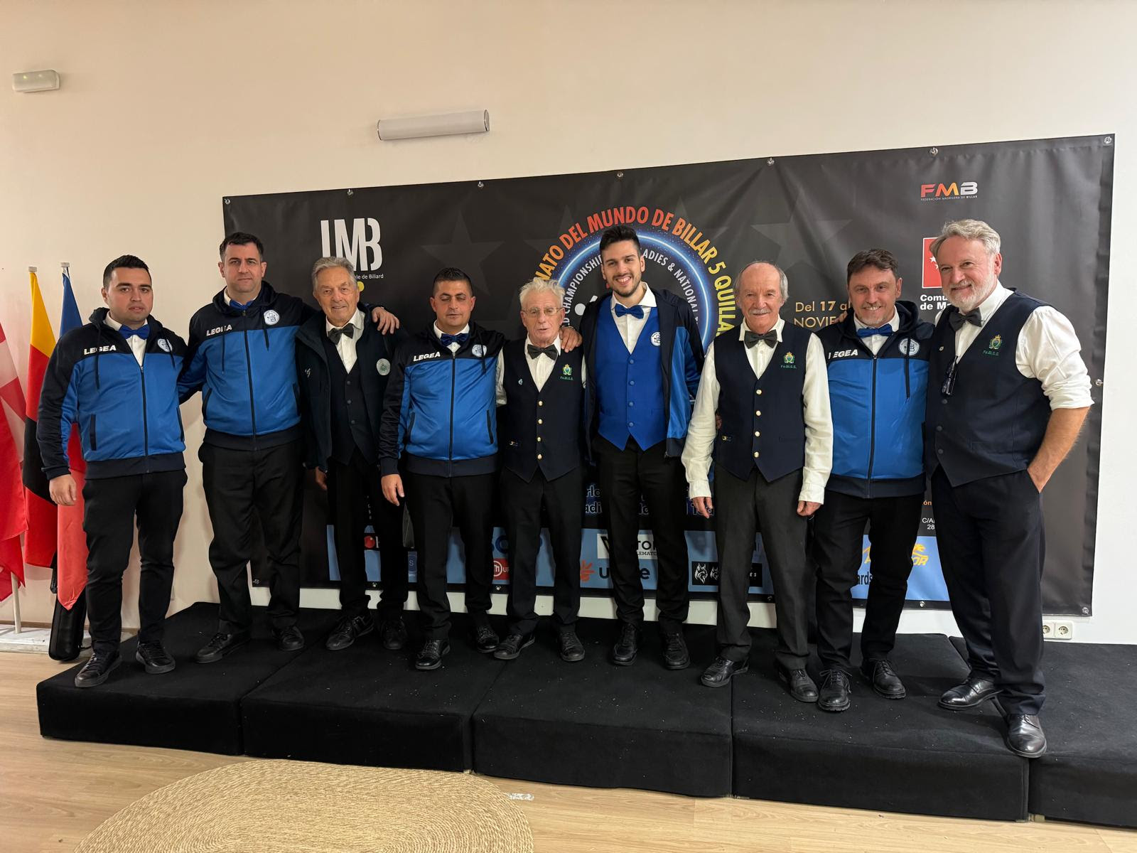 San Marino esce a testa alta dai Mondiali a squadre di biliardo