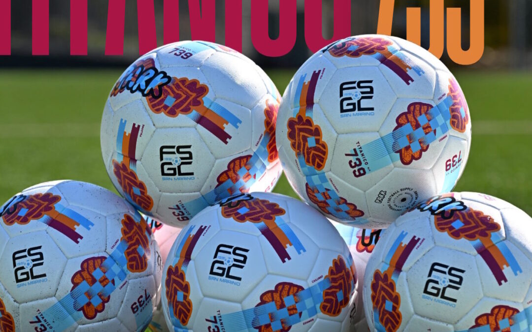 Presentato il nuovo Titanico739 S3, il pallone ufficiale del calcio sammarinese per la stagione 2025/2026