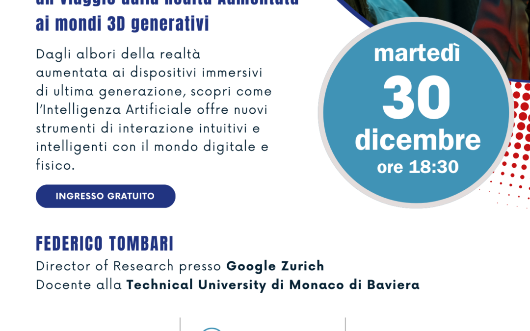 XR e la rivoluzione AI: un viaggio dalla realtà aumentata ai mondi 3D generativi