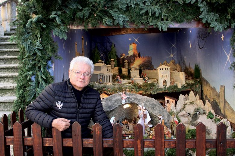 Presepe vandalizzato a San Marino Città: statuette distrutte e monete rubate sotto Porta San Francesco