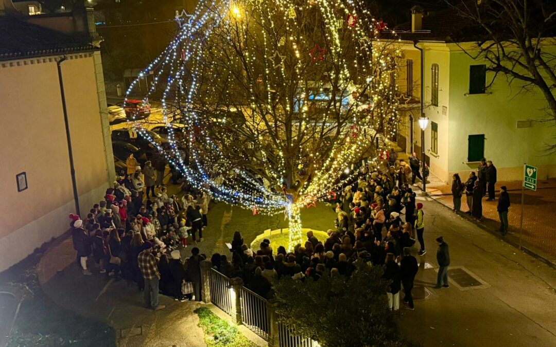 Montegiardino, scuola e piazza al centro della vita comunitaria