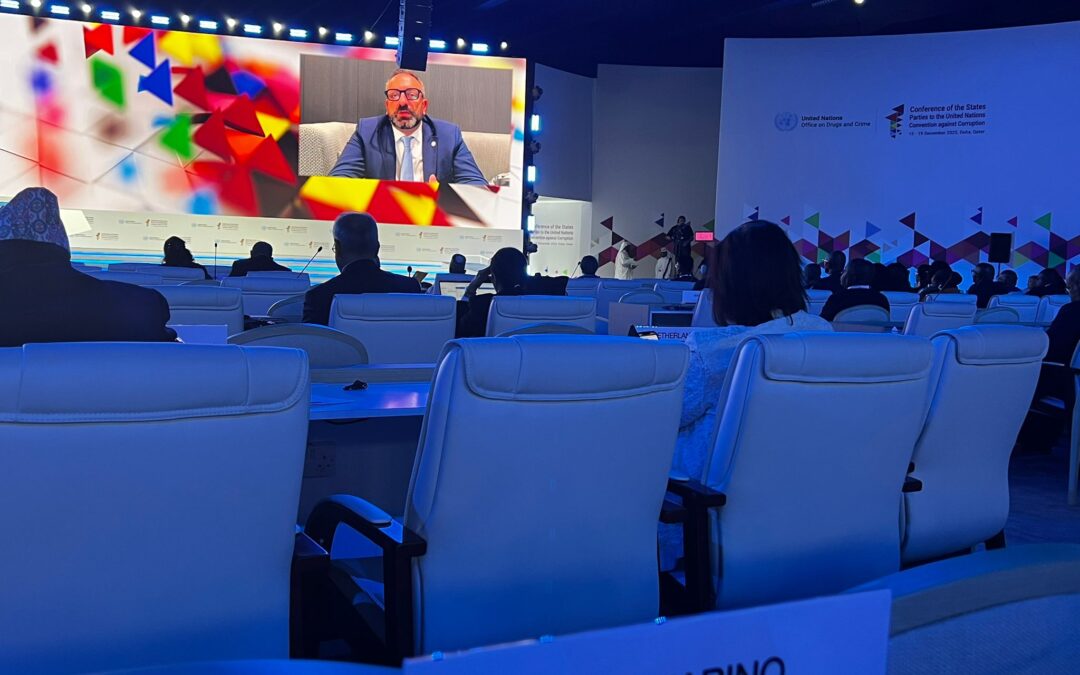 Beccari alla Conferenza Onu contro la corruzione: San Marino ribadisce l’impegno su trasparenza e cooperazione internazionale