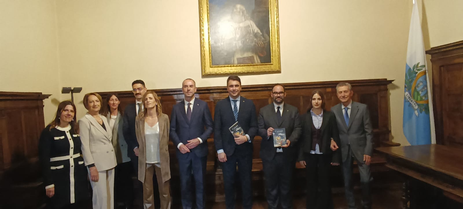 “E’ principin”, il Piccolo Principe in dialetto sammarinese: ricevuto in Udienza l’autore Checco Guidi