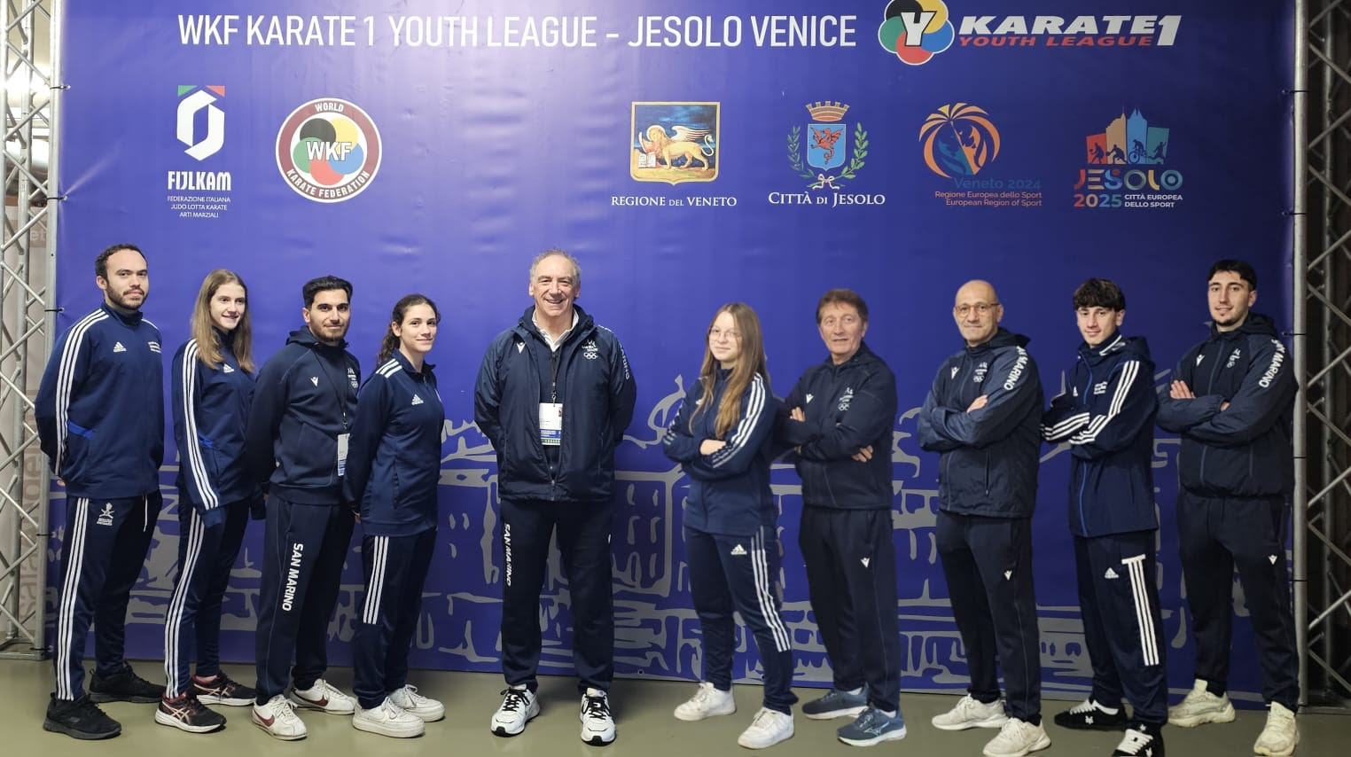 Duplice impegno per il karate sammarinese con la Youth League e Venice Cup