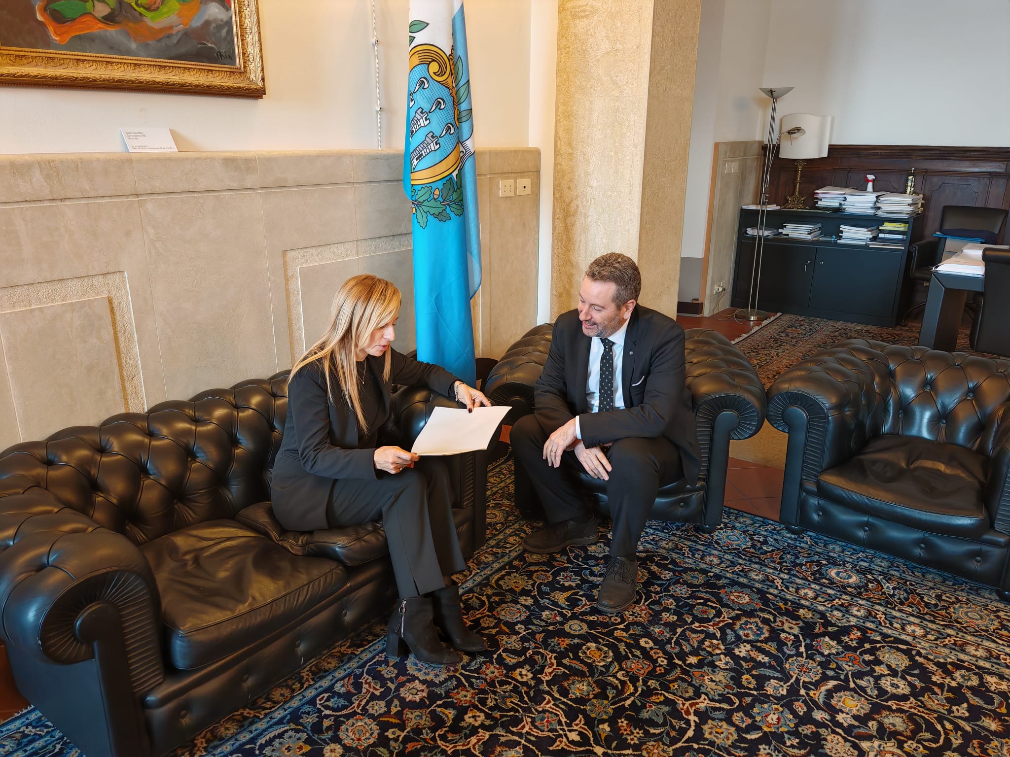 San Marino–Italia, vertice a Palazzo Begni: confermata la visita del viceministro Leo