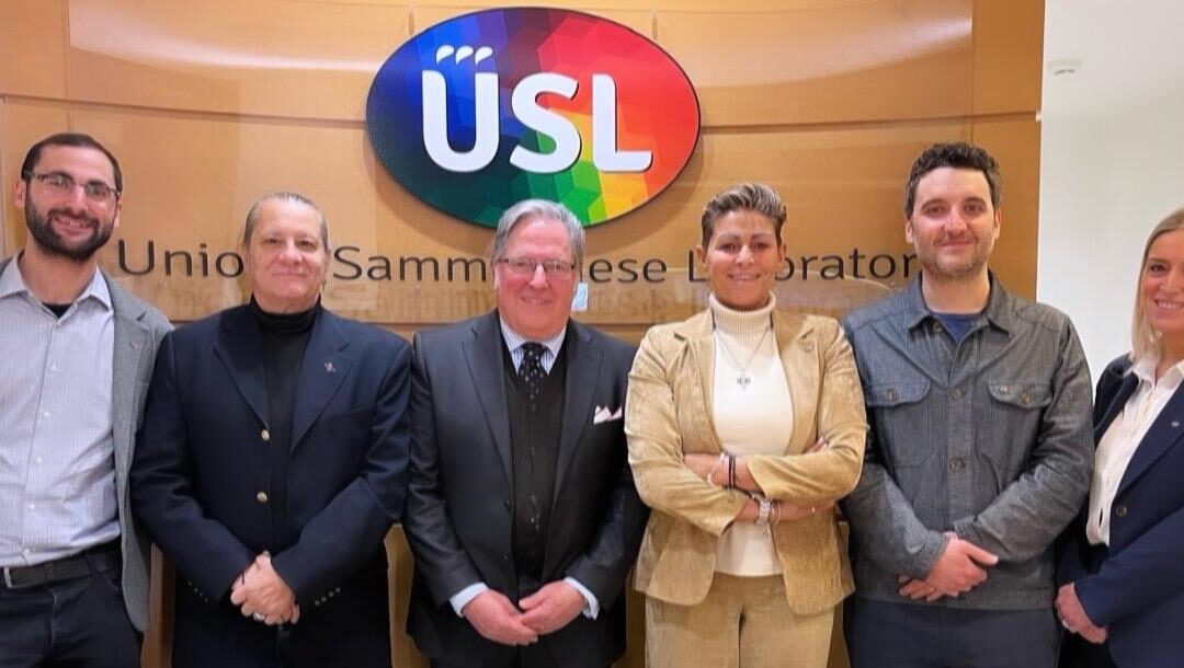 L’ambasciatore d’Italia Colaceci in visita alla sede dell’Unione Sammarinese Lavoratori